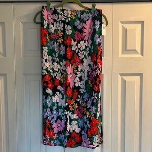 Old Navy Colorful Floral Midi Skirt